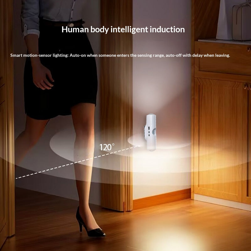 Lampe Murale Magnétique Rechargeable avec Détecteur de Mouvement