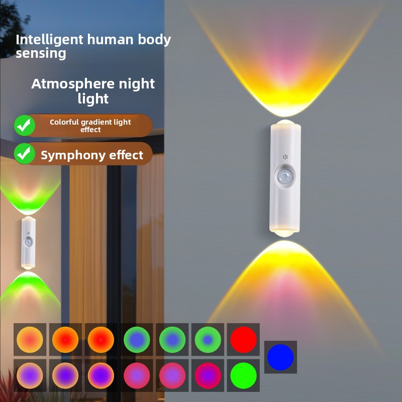 Lampe Murale Magnétique Rechargeable avec Détecteur de Mouvement