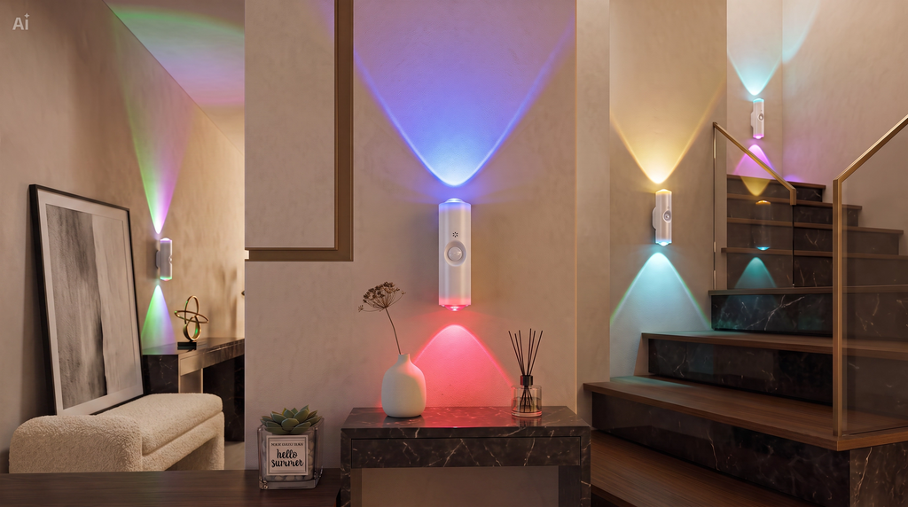 Lampe Murale Magnétique Rechargeable avec Détecteur de Mouvement